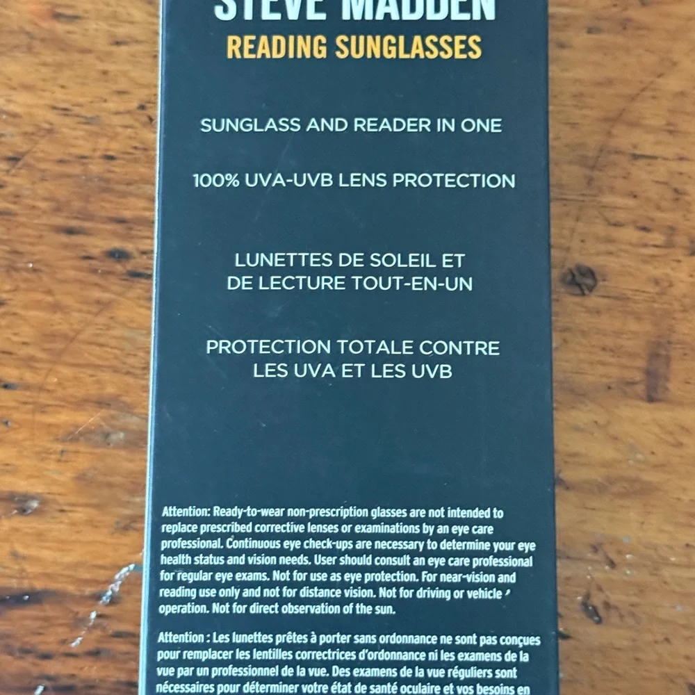Steve Madden Reading Sunglasses 1.50 Strength Purple Leopard Print